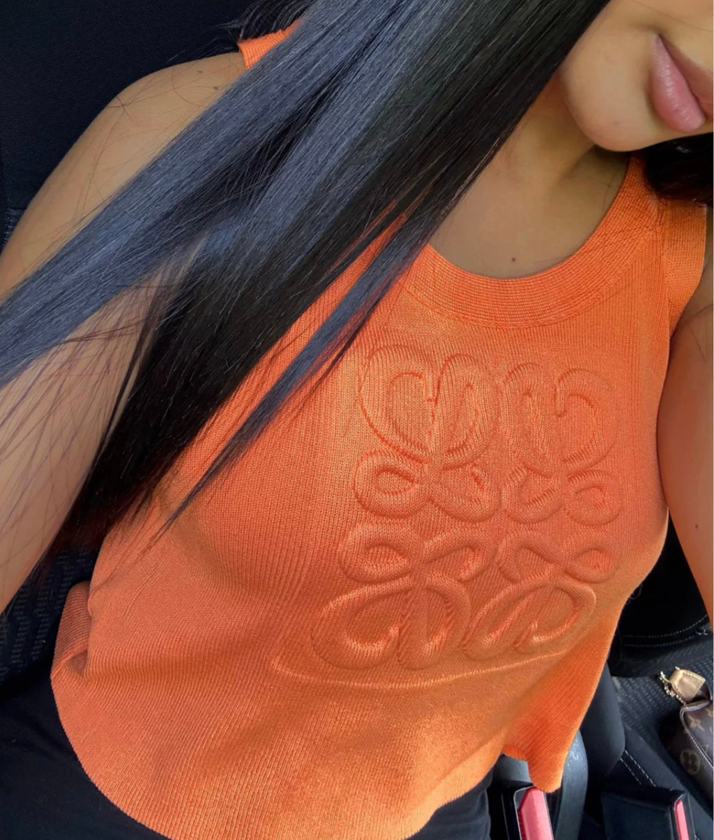 TOP LW RELIEF ORANGE