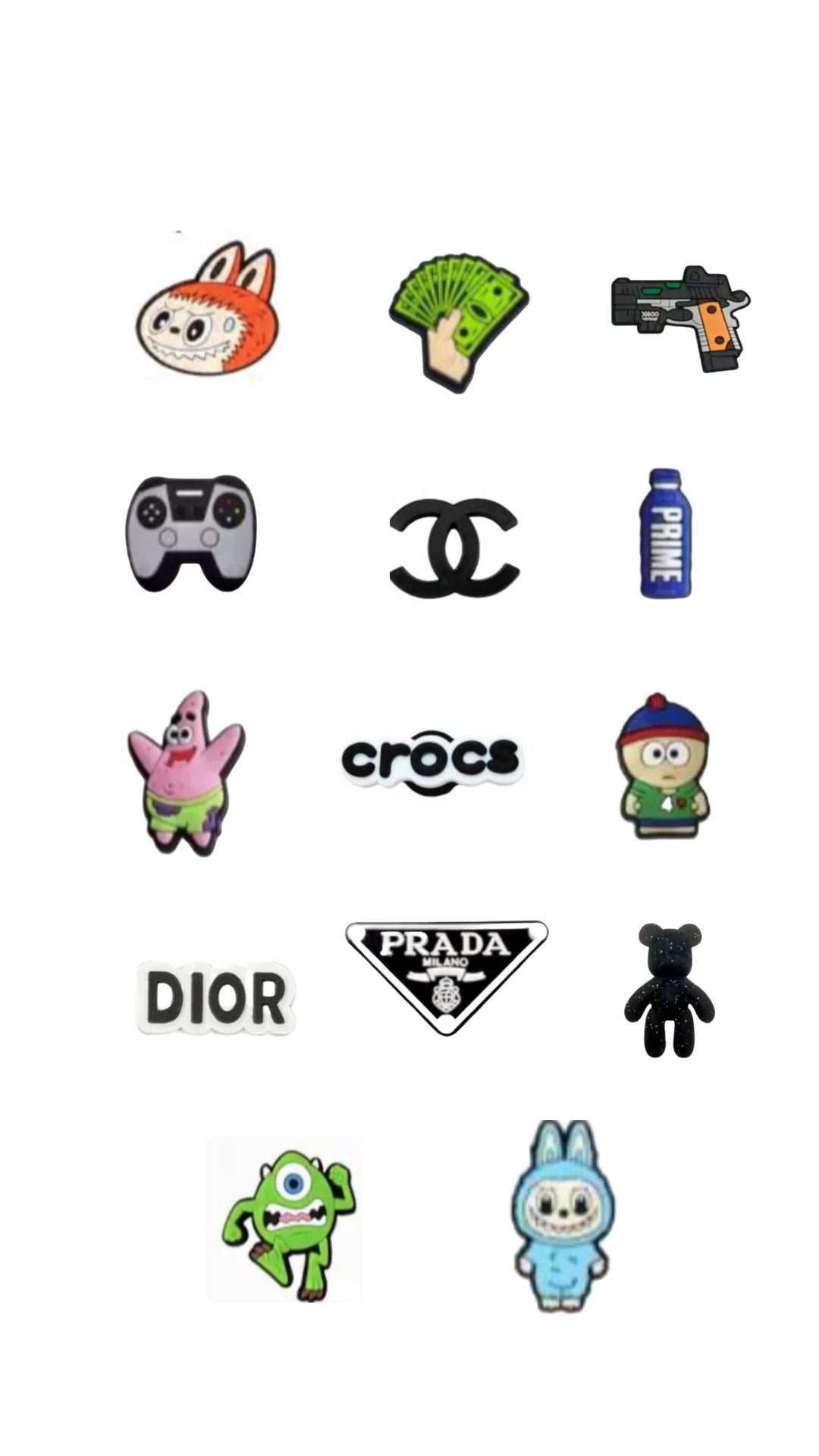 MY GLOW - PINS BOYS 14 PIÈCES